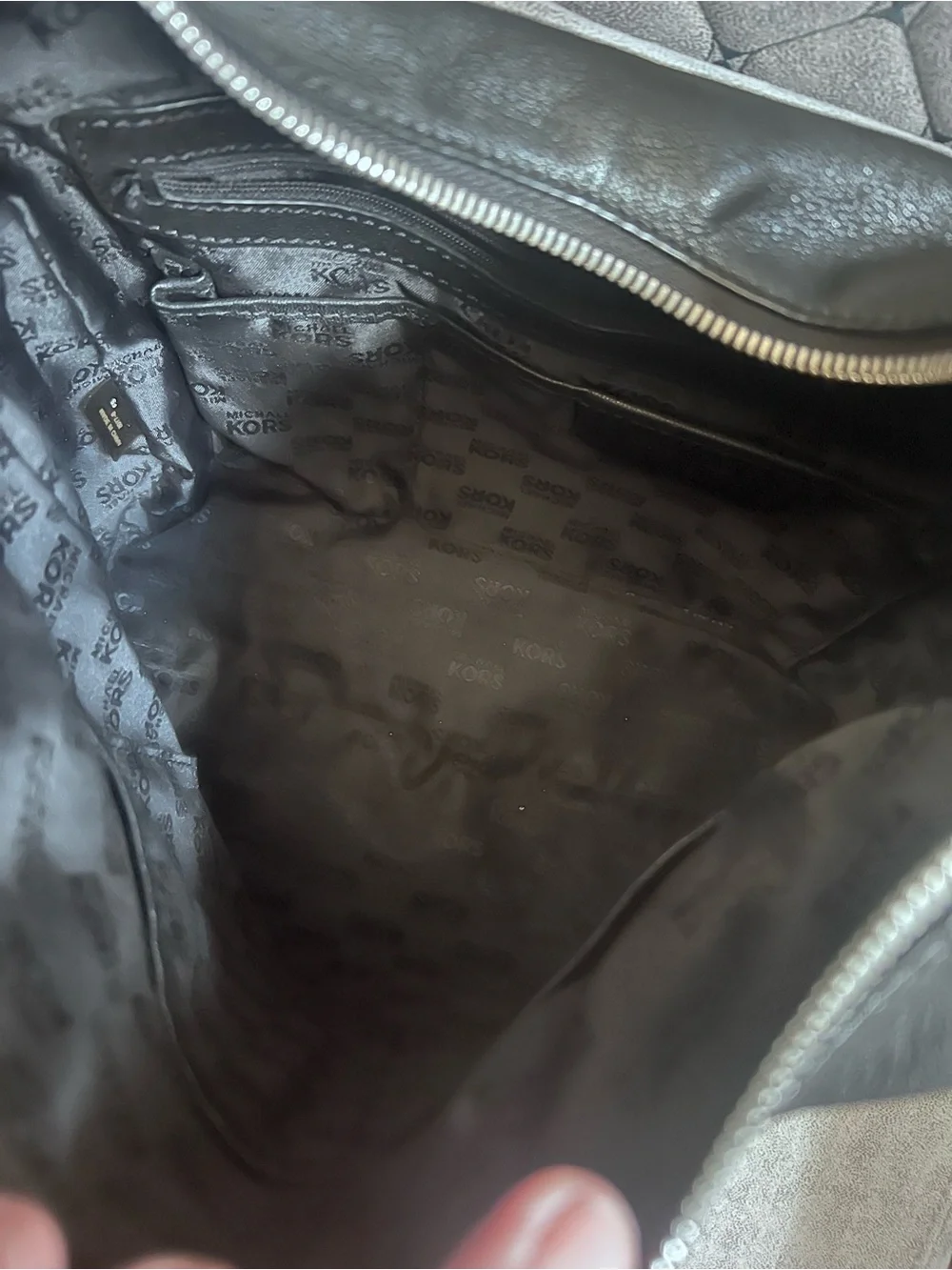 Michael Kors Black Braided-Handle Shoulder leather Hobo